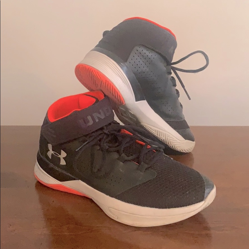 Under Armour boys basketball shoes